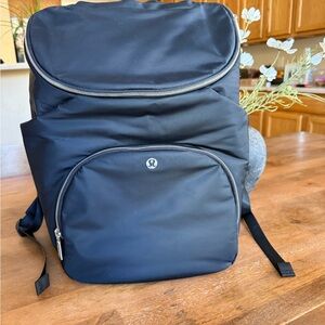 lululemon athletica Black New Parent Backpack Diaper Bag